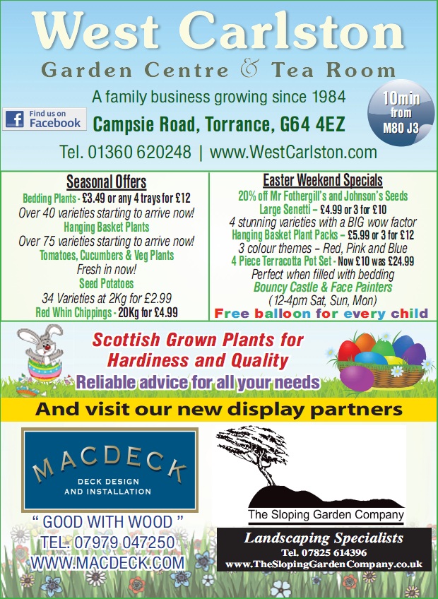 Easter Weekend Advert